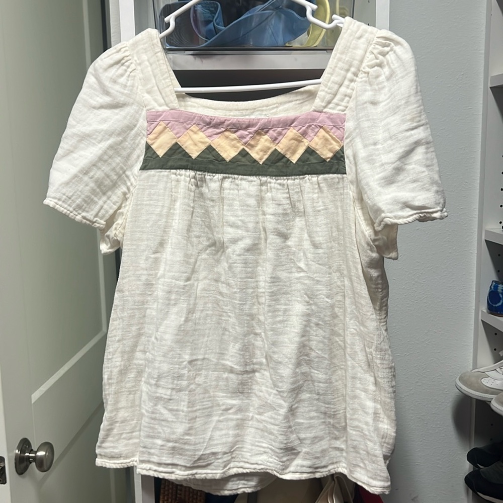 Gauze-y Madewell tunic size medium worn once
